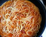 スパゲッティボロネーゼ焼きタマネギのせ作り方3写真