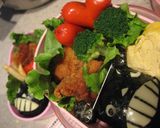 キャラ弁★トトロ作り方1写真
