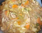 まろやかカレー風味の豆乳味噌うどん作り方8写真