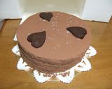 チョコレートケーキ　シンプル作り方13写真