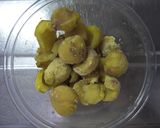 簡単♥♡栗ごはん(塩昆布風味)作り方1写真
