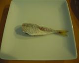 豆アジのから揚げ☆特製タレで☆作り方1写真