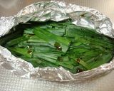 1束ペロリ♪　ニラのホイル焼き作り方5写真