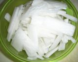 浅漬け大根（梅酢）作り方2写真