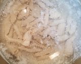 ゆで鶏の棒餃子！ねぎ塩レモン和え作り方2写真