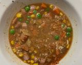 レンジ簡単洋風甘辛キムチオムライス弁当作り方6写真