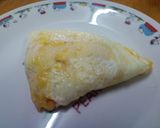 チーズとろっ♪目玉焼きinチーズ明太作り方4写真