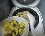簡単♥♡栗ごはん(塩昆布風味)作り方3写真