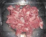 クリープできゃべつメンチ作り方1写真