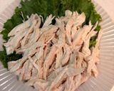 【鶏むね肉で】コロコロ夏野菜の中華風よだれ鶏作り方4写真