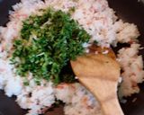 大根葉の炒飯作り方7写真