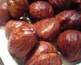 栗の渋皮煮。作り方5写真
