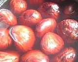 栗の渋皮煮。作り方8写真