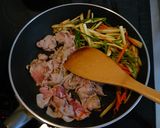 焼き肉のタレを一工夫♪　豚肉の炒め物作り方3写真