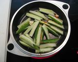 胡瓜のにんにく炒め作り方3写真