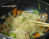 ＊＊素麺とゴーヤのオイスターソース炒め＊作り方4写真