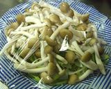 ヘルシー☆鶏としめじの蒸しぽん酢作り方3写真