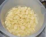 フライパンでスイートポテトアップルケーキ作り方1写真