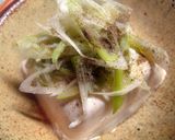 長ねぎとしらすののっけ冷ややっこ作り方3写真