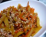 じゃがいもと人参のきんぴら作り方7写真