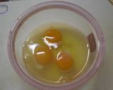 天かすとミックスベジタブルの玉子焼き作り方1写真