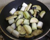 長ネギと茄子の味ポン炒め作り方4写真
