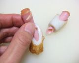 お弁当♪　ローズちくわ作り方3写真