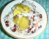 炊飯器でおこわ（小豆と栗）作り方3写真