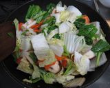 鶏もも肉と白菜のとろ～り煮作り方3写真