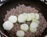 ナーベーラーの肉味噌炒め作り方7写真