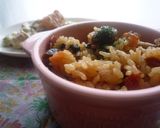 ある物で…コク旨★ベーコンきのこご飯★作り方6写真