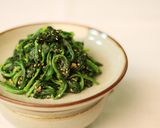 No.34 ほうれん草のナムル 韓国料理作り方2写真