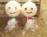 クルクルラップおにぎり♡てるてる坊主♬♫作り方5写真