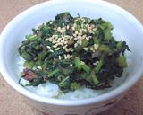 大根の葉丼作り方7写真