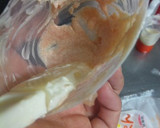 はんぺんのめんたいマヨ挟み焼き作り方1写真