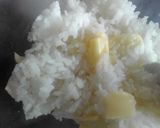 バターごはん焼きおにぎり☆ｉｎチーズ作り方1写真