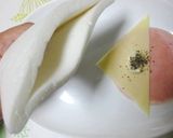 サクッ☆ふわ♪はんぺんのハムチーズフライ作り方1写真