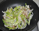 アスパラと豚肉の炒め物作り方4写真