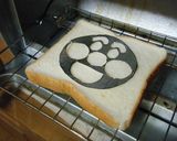 お子ちゃま大好き！アンパンマントースト！作り方4写真