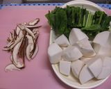 鶏つみれ入り♪かぶのスープ作り方1写真