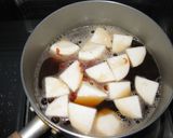 鶏つみれ入り♪かぶのスープ作り方3写真