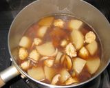 鶏つみれ入り♪かぶのスープ作り方4写真