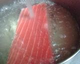チーズでいただく炙りまぐろ作り方1写真