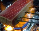 チーズでいただく炙りまぐろ作り方8写真