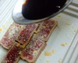 チーズでいただく炙りまぐろ作り方20写真