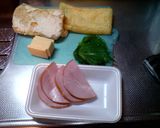 油揚げでハム＆チーズ焼き☆作り方1写真