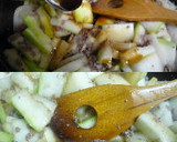 挽肉と夕顔のとろ～り炒め煮作り方7写真