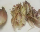ほんのりピンクな茗荷ご飯作り方1写真