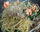 塩ねぎたれ焼きそば作り方3写真