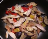 さんまと彩り野菜のポン酢しょうゆ炒め作り方6写真
